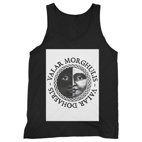 Our cotton valar morghulis dohaeris we heart it men tank top is perfect for those intense workouts in the gym, at practice or pickup games. Our cotton valar morghulis dohaeris we heart it men tank top is perfect for those intense workouts in the gym, at practice or pickup games.