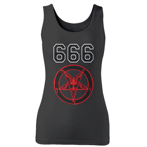 High quality print of this slim fit 666 zippered 1 women tank top will turn heads. And bystanders won't be disappointed - the racerback cut looks good one any woman's shoulders. High quality print of this slim fit 666 zippered 1 women tank top will turn heads. And bystanders won't be disappointed - the racerback cut looks good one any woman's shoulders.