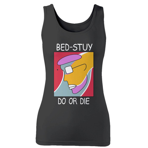 High quality print of this slim fit bed stuy do or die women tank top will turn heads. And bystanders won't be disappointed - the racerback cut looks good one any woman's shoulders. High quality print of this slim fit bed stuy do or die women tank top will turn heads. And bystanders won't be disappointed - the racerback cut looks good one any woman's shoulders.