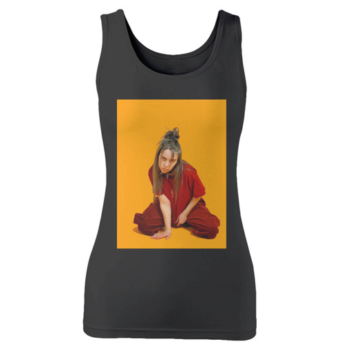 High quality print of this slim fit billie eilish new shoot women tank top will turn heads. And bystanders won't be disappointed - the racerback cut looks good one any woman's shoulders. High quality print of this slim fit billie eilish new shoot women tank top will turn heads. And bystanders won't be disappointed - the racerback cut looks good one any woman's shoulders.