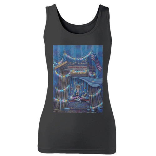 High quality print of this slim fit choses etranges eleven impression women tank top will turn heads. And bystanders won't be disappointed - the racerback cut looks good one any woman's shoulders. High quality print of this slim fit choses etranges eleven impression women tank top will turn heads. And bystanders won't be disappointed - the racerback cut looks good one any woman's shoulders.