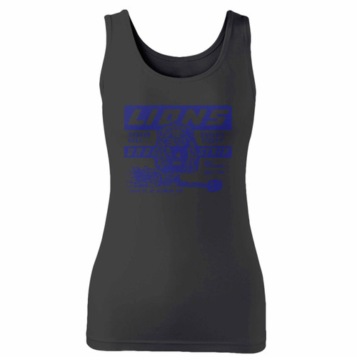 High quality print of this slim fit cliff booth lions drag strip women tank top will turn heads. And bystanders won't be disappointed - the racerback cut looks good one any woman's shoulders. High quality print of this slim fit cliff booth lions drag strip women tank top will turn heads. And bystanders won't be disappointed - the racerback cut looks good one any woman's shoulders.