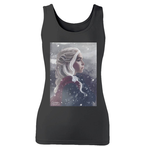 High quality print of this slim fit daenerys targaryen game of thrones women tank top will turn heads. And bystanders won't be disappointed - the racerback cut looks good one any woman's shoulders. High quality print of this slim fit daenerys targaryen game of thrones women tank top will turn heads. And bystanders won't be disappointed - the racerback cut looks good one any woman's shoulders.