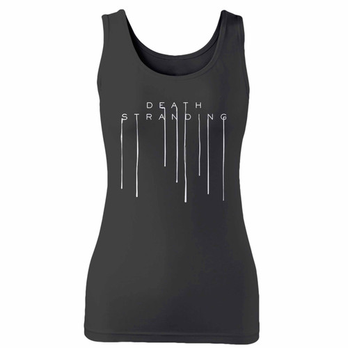 High quality print of this slim fit death stranding inspired women tank top will turn heads. And bystanders won't be disappointed - the racerback cut looks good one any woman's shoulders. High quality print of this slim fit death stranding inspired women tank top will turn heads. And bystanders won't be disappointed - the racerback cut looks good one any woman's shoulders.