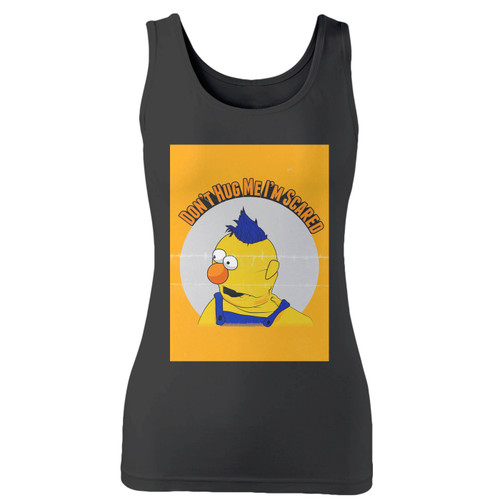High quality print of this slim fit don't hug me i'm scared 2 women tank top will turn heads. And bystanders won't be disappointed - the racerback cut looks good one any woman's shoulders. High quality print of this slim fit don't hug me i'm scared 2 women tank top will turn heads. And bystanders won't be disappointed - the racerback cut looks good one any woman's shoulders.