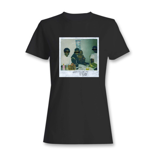 High quality print of this slim fit kendrick lamar good kid women tank top will turn heads. And bystanders won't be disappointed - the racerback cut looks good one any woman's shoulders.