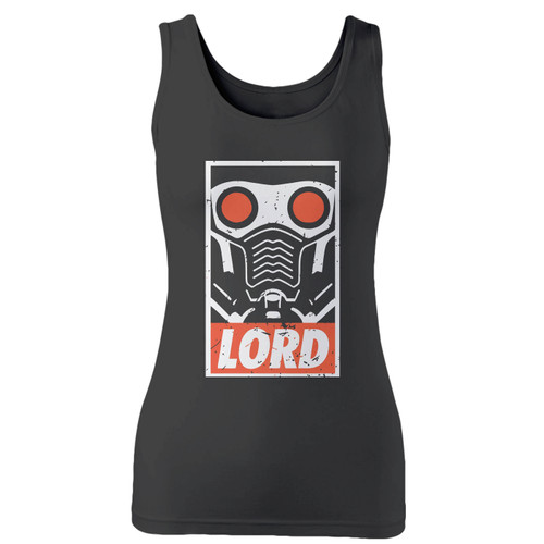 High quality print of this slim fit lord women tank top will turn heads. And bystanders won't be disappointed - the racerback cut looks good one any woman's shoulders.