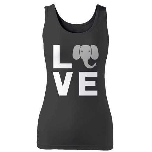 High quality print of this slim fit love elephants be kind to elephants women tank top will turn heads. And bystanders won't be disappointed - the racerback cut looks good one any woman's shoulders.