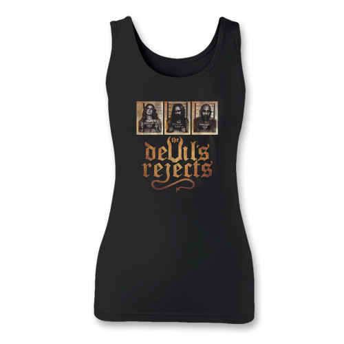 High quality print of this slim fit new the devil's reject captain spaulding rob zombie women tank top will turn heads. And bystanders won't be disappointed - the racerback cut looks good one any woman's shoulders.