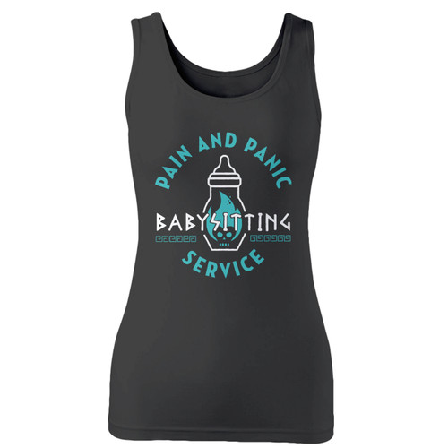 High quality print of this slim fit pain and panic women tank top will turn heads. And bystanders won't be disappointed - the racerback cut looks good one any woman's shoulders.
