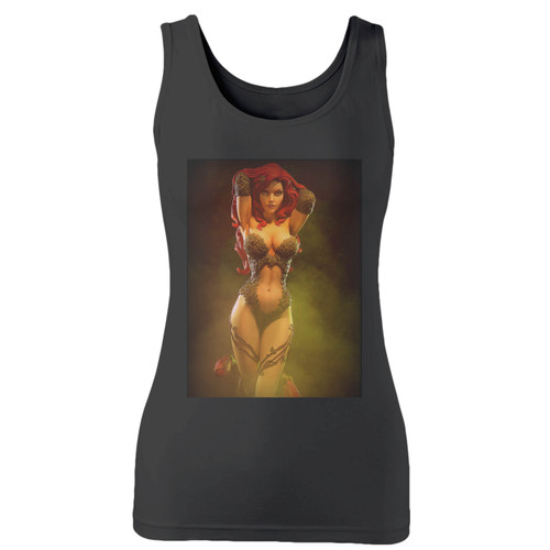 High quality print of this slim fit poison ivy batman dc comics women tank top will turn heads. And bystanders won't be disappointed - the racerback cut looks good one any woman's shoulders.