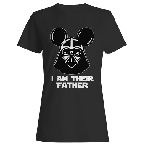 These are vacation darth vader mickey i am their father women t shirt that are cute tied to the side or paired with a cardigan or jacket for a more styled look. So comfy and classic, they are sure to make your vacation extra magical.
