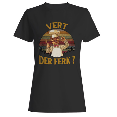 These are vert der ferk swedish chef knife women t shirt that are cute tied to the side or paired with a cardigan or jacket for a more styled look. So comfy and classic, they are sure to make your vacation extra magical.