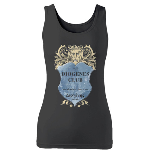 High quality print of this slim fit the diogenes club women tank top will turn heads. And bystanders won't be disappointed - the racerback cut looks good one any woman's shoulders.