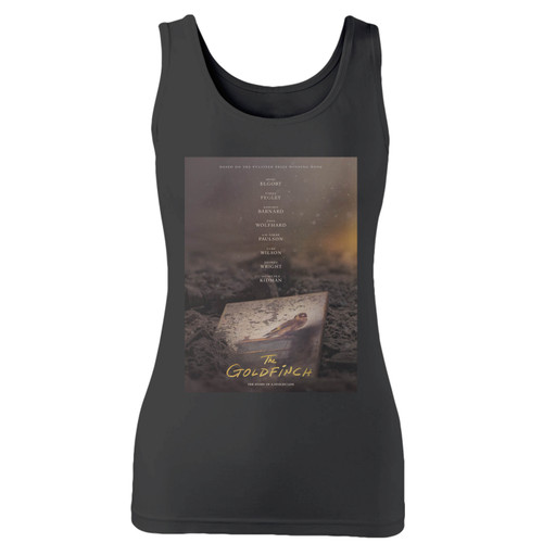 High quality print of this slim fit the goldfinch the story of a stolen life women tank top will turn heads. And bystanders won't be disappointed - the racerback cut looks good one any woman's shoulders.