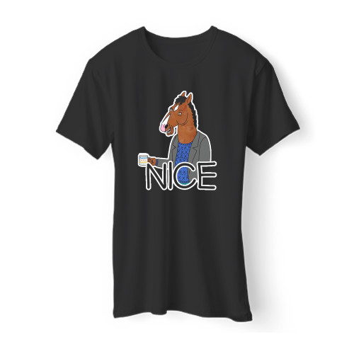 Bojack Horseman Cover Inspired Men T Shirt