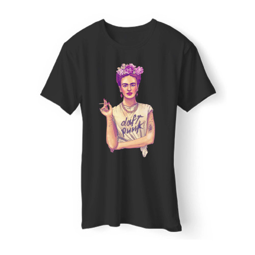 Frida Kahlo Daft Punk Men T Shirt