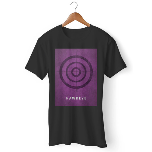 Hawkeye Superhero Logo Men T Shirt