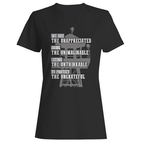 These are we are the unappreciated women t shirt that are cute tied to the side or paired with a cardigan or jacket for a more styled look. So comfy and classic, they are sure to make your vacation extra magical.
