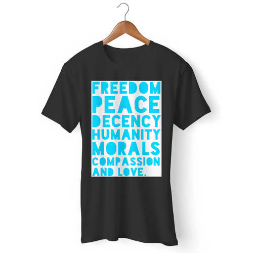 Human Values Men T Shirt