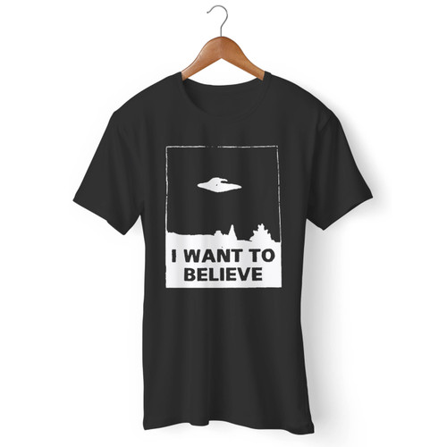 I Want To Believe Men T Shirt