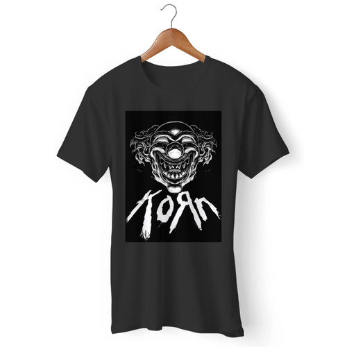 Korn Logo Clown Men T Shirt