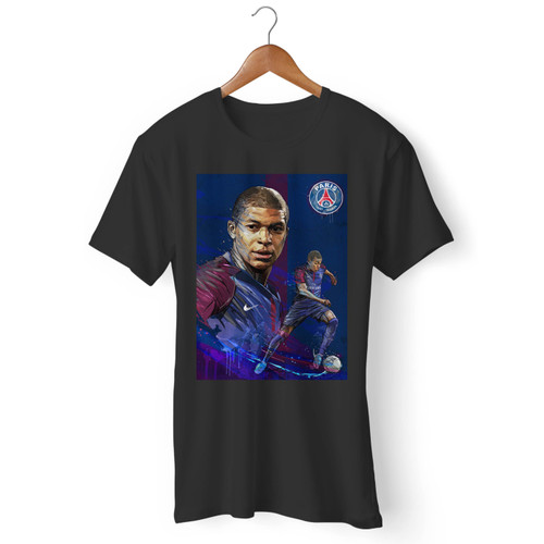 Kylian Mbappe Psg Men T Shirt