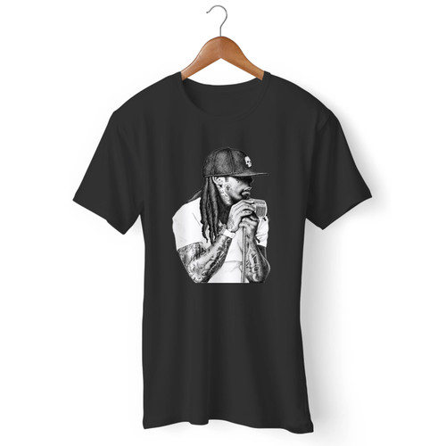 Lil Wayne Face Art Men T Shirt