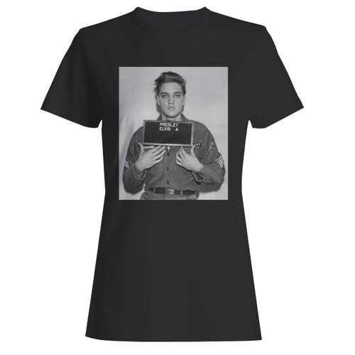 These are elvis presley mugshot women t shirt that are cute tied to the side or paired with a cardigan or jacket for a more styled look. So comfy and classic, they are sure to make your vacation extra magical.