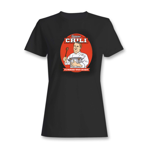These are famous chili it's probably what i do best kevin the office women t shirt that are cute tied to the side or paired with a cardigan or jacket for a more styled look. So comfy and classic, they are sure to make your vacation extra magical.