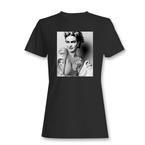 Frida Kahlo Woman Tattoo Women T Shirt