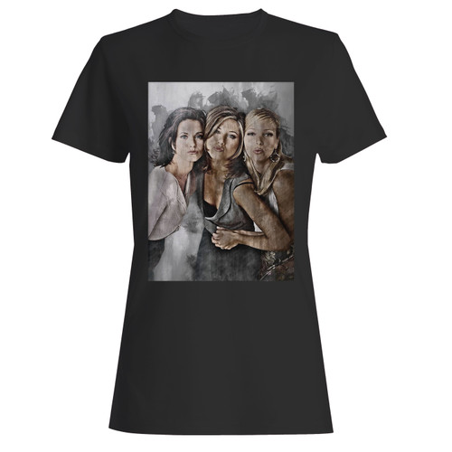 These are friends tv show characters inspired women t shirt that are cute tied to the side or paired with a cardigan or jacket for a more styled look. So comfy and classic, they are sure to make your vacation extra magical.
