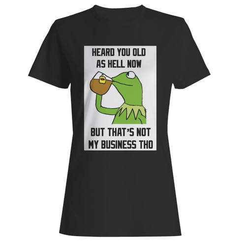 These are frog drinking tea funny meme women t shirt that are cute tied to the side or paired with a cardigan or jacket for a more styled look. So comfy and classic, they are sure to make your vacation extra magical.