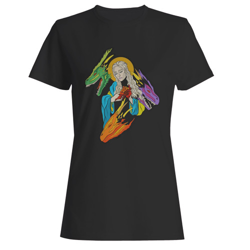These are game of thrones dragons mother heart women t shirt that are cute tied to the side or paired with a cardigan or jacket for a more styled look. So comfy and classic, they are sure to make your vacation extra magical.