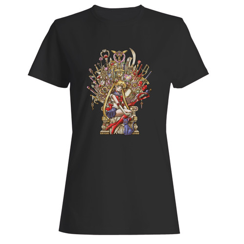 These are game of thrones sailor moon black cat women t shirt that are cute tied to the side or paired with a cardigan or jacket for a more styled look. So comfy and classic, they are sure to make your vacation extra magical.