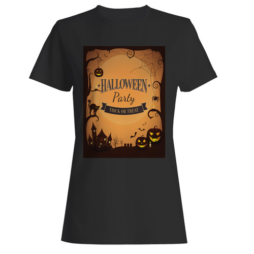 These are halloween party trick or treat women t shirt that are cute tied to the side or paired with a cardigan or jacket for a more styled look. So comfy and classic, they are sure to make your vacation extra magical.
