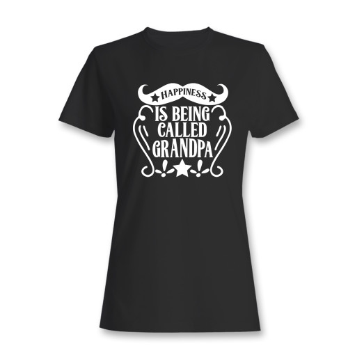 These are happiness is being called grandpa women t shirt that are cute tied to the side or paired with a cardigan or jacket for a more styled look. So comfy and classic, they are sure to make your vacation extra magical.