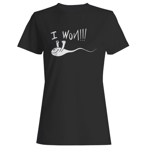 These are i won baby sperm women t shirt that are cute tied to the side or paired with a cardigan or jacket for a more styled look. So comfy and classic, they are sure to make your vacation extra magical.