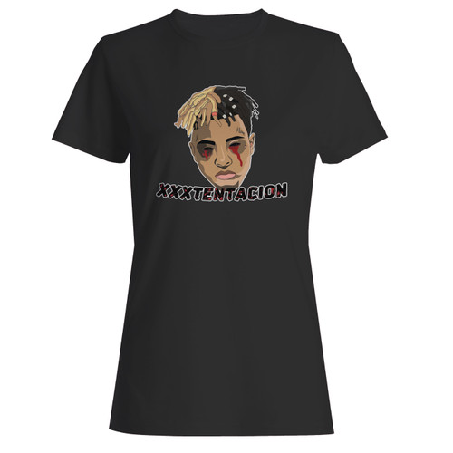 These are xxxtentacion art women t shirt that are cute tied to the side or paired with a cardigan or jacket for a more styled look. So comfy and classic, they are sure to make your vacation extra magical.