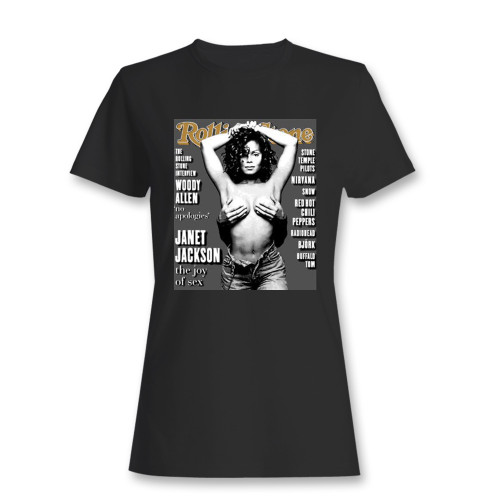 These are janet rollingstone women t shirt that are cute tied to the side or paired with a cardigan or jacket for a more styled look. So comfy and classic, they are sure to make your vacation extra magical.