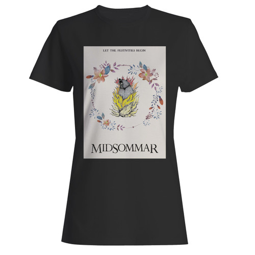 These are let the festivities begin midsommar women t shirt that are cute tied to the side or paired with a cardigan or jacket for a more styled look. So comfy and classic, they are sure to make your vacation extra magical.