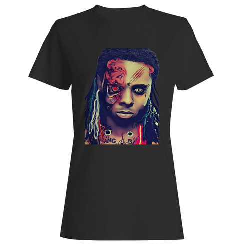 These are lil wayne terminator women t shirt that are cute tied to the side or paired with a cardigan or jacket for a more styled look. So comfy and classic, they are sure to make your vacation extra magical.