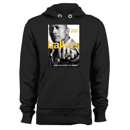 Was created with comfort in mind, this ballers legends don't retire hoodie lighter weight is perfect for any activity. Teams and groups love this hoodie for its affordable price and variety of colors.