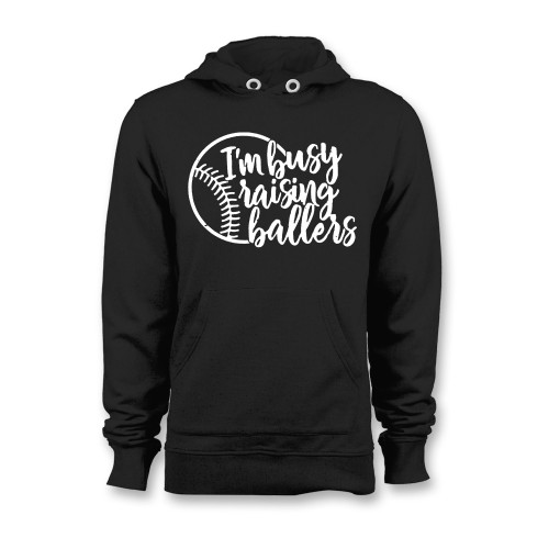Was created with comfort in mind, this im busy raising ballers hoodie lighter weight is perfect for any activity. Teams and groups love this hoodie for its affordable price and variety of colors.