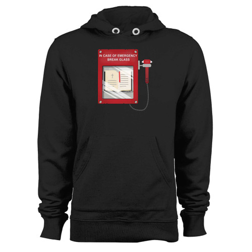 Was created with comfort in mind, this in case of emergency break glass funny bible hoodie lighter weight is perfect for any activity. Teams and groups love this hoodie for its affordable price and variety of colors.
