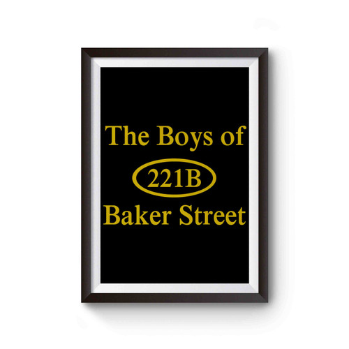 221b Baker Street Poster