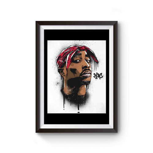 2pac Graffiti Poster