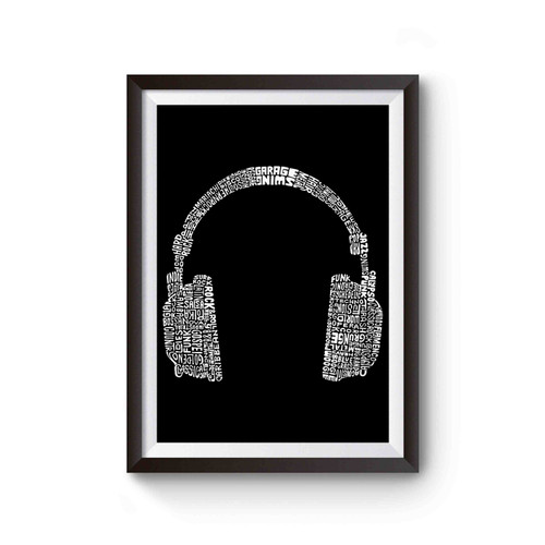 63 Different Genres Of Music Poster