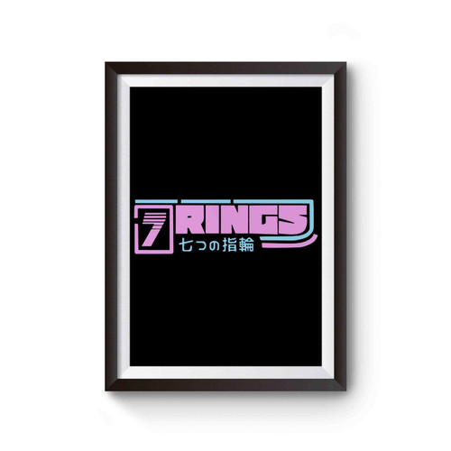 7 Rings, Seven Rings Poster