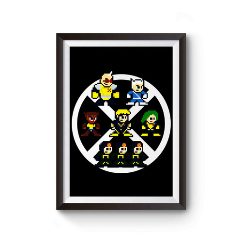 90 S X Factor 8- Bit Poster